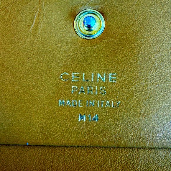 Celine‎ Triomphe Canvas Wallet - Vintage - Picture 3 of 12
